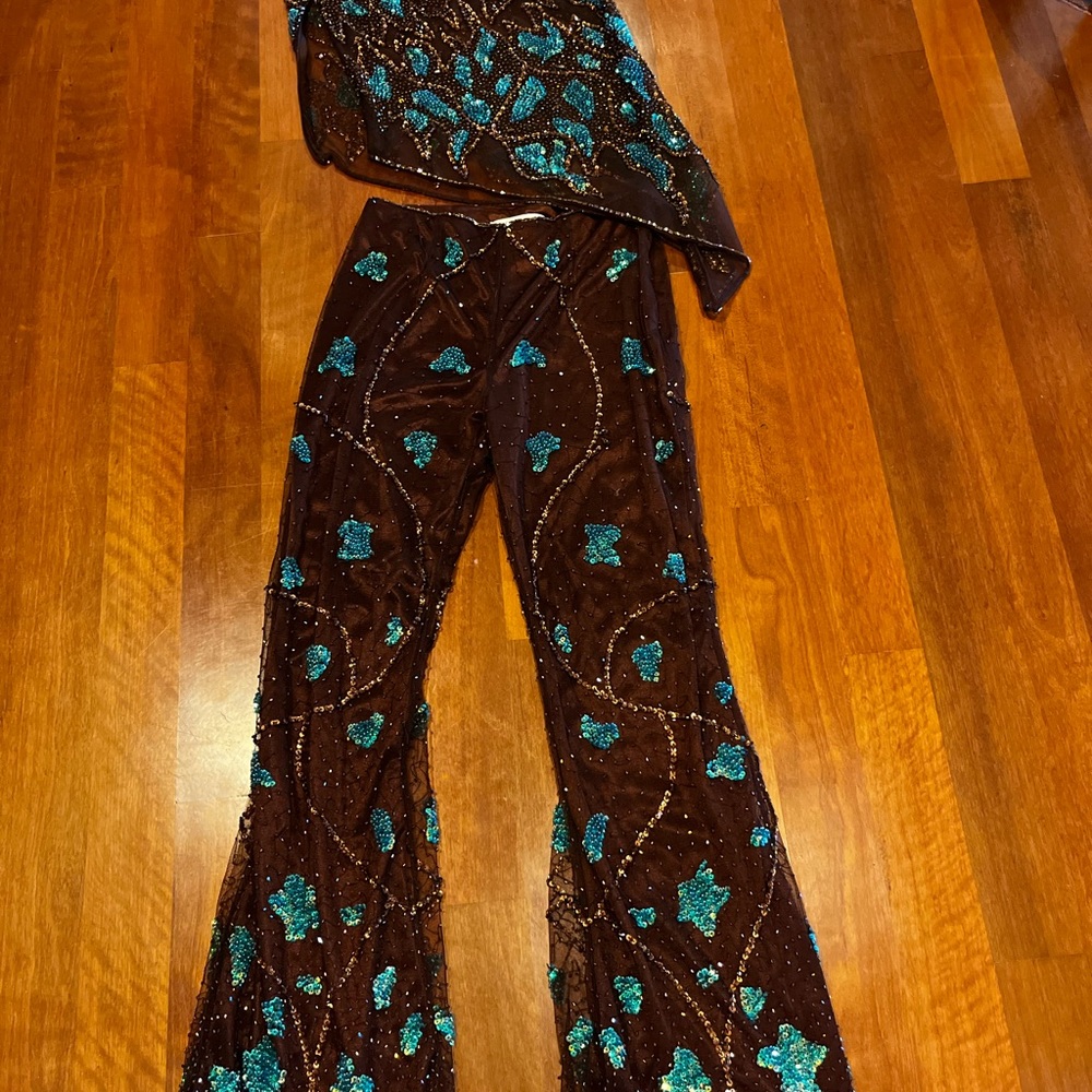 Vintage sequinned outfit size 36